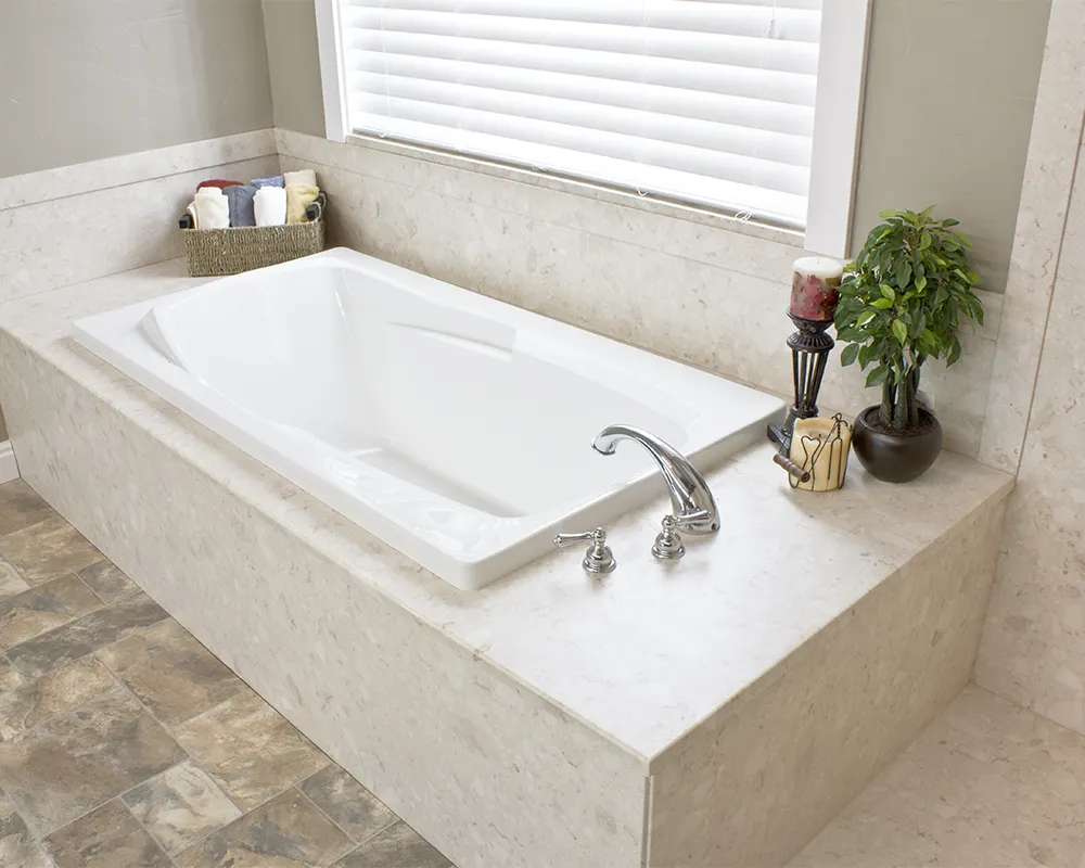 Bathtub remodeling and installation by Unique Shower Solutions in Illinois